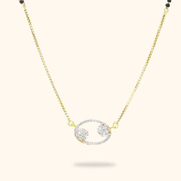 Gem of Togetherness Diamond mangalsutra 18KT